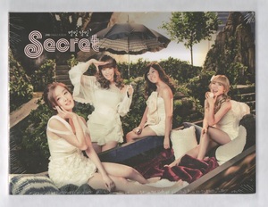韓国CD★　Secret (シークレット)　2nd Single 「星の光 月の光」　★　未開封品　★　2011年　★　女性グループ