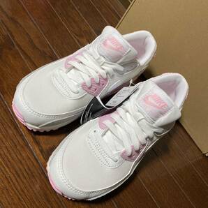 【24cm】定価16500円  ピンク新品エアマックス90ナイキNIKE air maxの画像3