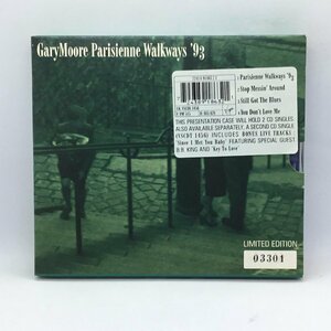 ゲイリー・ムーア / Gary Moore Parisienne Walkways '93 ▲2CD VSCDX 1456 7243 8 91863 2 1