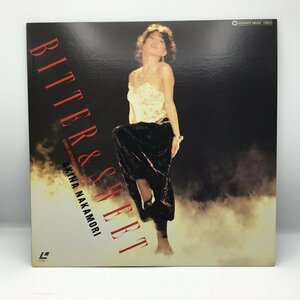  laser disk * Nakamori Akina / Bitter & Sweet 1985 Summer Tour 0LD 07PL-15