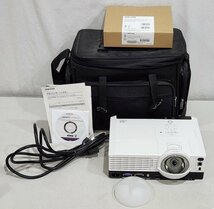 [中古] RICOH 超短焦点プロジェクター WX4240N 3000lm ランプ時間145H リモコン付 (5)_画像1