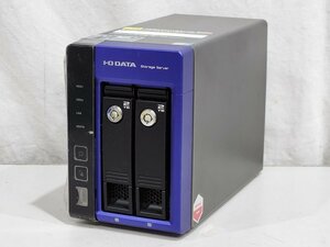 [現状品] I-O DATA NASケース ストレージサーバー HDL-Z2WM4C2 SATA接続 4TB(2TBx2) WindowsStorageSvr2012R2COAシール 通電確認済み (1)