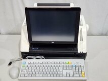 [現状品] 東芝テック TEC 事務コン SJ-8500-R OS無し キーボード/マウス/専用ペン付 通電・BIOS確認OK (1)_画像1