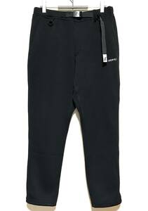 【美品】GRAMICCI × ADAM ET ROPE' BONDING KNIT FLEECE PANTS（M）グレー グラミチ アダムエロペ ニット フリース パンツ クライミング