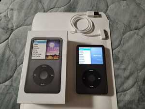 Apple iPod classic 第7世代 LATE2009 最終型 ブラック バッテリー新品 MC297J 160GB 