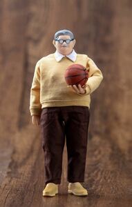 【国内即納】スラムダンク 1/10 可動フィギュア 安西先生 私服SLAMDUNK ACTION FIGURE 非s.h.figuarts figma 湘北 海南 桜木 三井 翔陽陵南