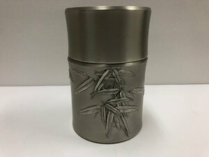 1円～【未使用】ROYAL　SELANGOR　PEWTER　錫製　茶筒　茶器　ロイヤルセランゴール　ピューター