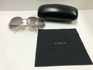 1円～【美品】FURLA　フルラ　サングラス　SU4076S　CAL.579　ケース付き