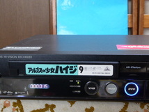 貴重！SHARP VHS一体型HDDレコーダー【DV-ACV52】純正リモコン付き作動整備極上品‘０９年RRRR＠＠＠保証あり_画像4