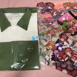 五等分の花嫁 アパレルコラボ　UGC シャツ　中野四葉　限定　希少　第5弾　購入者特典　クリアファイル全種　4点セット