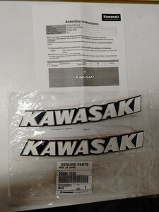 カワサキ KAWASAKI エンブレム タンク　z900rs 純正オプション　99994-1020 旧　大文字　出品のため開封してますが、新品未使用です