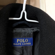 61Y231218K 超美品 POLO RalphLauren ラルフローレン メンズ ウール Pコート ピーコート 検 ジャケット ブルゾン ダウン レザー_画像4