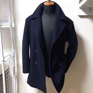 73Y231218S 超美品 POLO RalphLauren ラルフローレン メンズ ウール Pコート ピーコート 検 ジャケット ブルゾン ダウン レザー