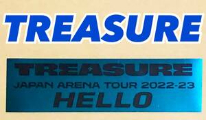 TREASURE 銀テープ 銀テ ギンテ ロゴ トレカ TREASURE JAPAN ARENA TOUR 2022-23 HELLO