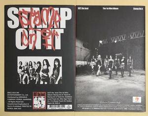 GOT The Beat Stamp On It CD 韓国盤 アルバム トレカ 黒 Beat ver BoA 少女時代 Red Velvet aespa