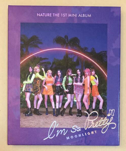 NATURE I'm So Pretty MOONLIGHT ver 紫 1st mini album アルバム CD 韓国盤 トレカ