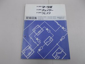 配線図集　X70系　マークII／チェイサー／クレスタ　1984年8月　昭和59年