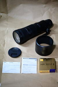 NIKKOR Z 180-600mm f/5.6-6.3 VR　NIKON ニコン180 600 ARCREST II PROTECTION FILTER 95mm ARII-PF95　Zマウント　Zレンズ
