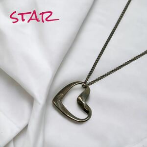 ★STAR★STAR JEWELRY ネックレス シルバー925 ハート スタージュエリー レディース SV アクセサリー ファッション