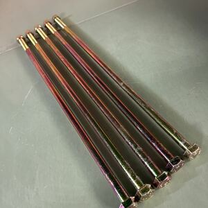 ★未使用★六角ボルト M12×450 5本まとめ ナット付き Zマーク 軸組工法用金物 日本住宅 木材技術センター規格