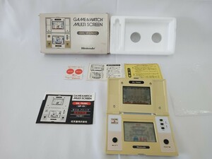 任天堂　Nintendo　ゲームウォッチ　GAME WATCH　オイルパニック　OIL PANIC　ゲーム　レトロ　昭和　可動品