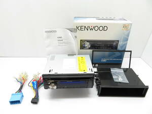 KENWOOD ケンウッド U383 CD/USBレシーバー CD/AUX/USB/iPod/MP3/ラジオ 変換ケーブル・小物入れ 付属品多数