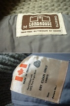 名門カナダ製LONG HOUSEカウチンセーター美品M正規MADE IN CANADA肉厚柔らかハンドニットカーディガンHAND KNITインディアン定価42,000円_画像2