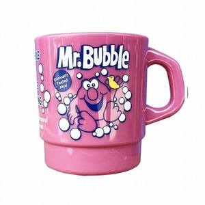 Mr.バブル　スタッキング　プラスチックマグカップ　BUBBLE