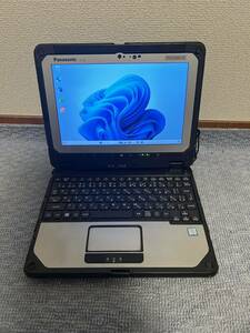 p002Panasonic TOUGHBOOK CF-20 10.1型 Core i5-7Y57 1.2GHz/4GB/SSD 128GB /無線/内蔵カメラタッチパネル