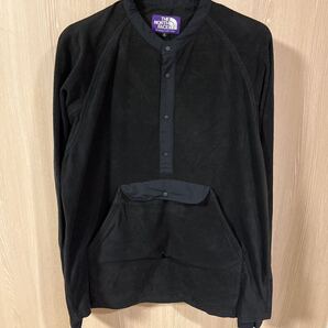 ◆オススメ◆THE NORTH FACE パープルレーベルnanamica NA2553N フリース プルオーバー シャツ ブラック サイズL