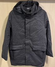 ◆美品◆21s UNIQLOハイブリッド ダウンコート　カラー08DARK GRAY サイズM_画像1