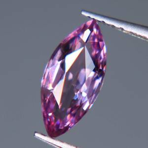 天然マラヤガーネット 0.723ct【Z1025】中宝研ソーティング付き