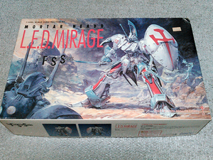 ウェーブ●永野護 ファイブスター物語 1/100「レッドミラージュ L.E.D.MIRAGE 10周年版」プラモデル 未組立品！モーターヘッド