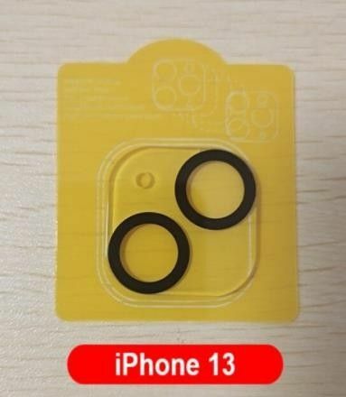 ［２枚セット］iPhone13 iphone13mini カメラレンズ 遮光リングタイプ ガラス フィルム 13 mini