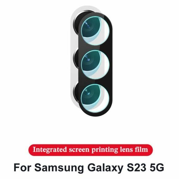Galaxy S23 カメラレンズ ガラス 3D 保護 SC-51D SCG19 ギャラクシー s23 カメラ レンズ 遮光タイプ