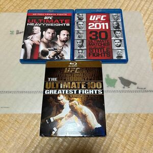 UFC Blu-ray Disc 3種類セット　中古品
