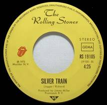 【独7】 THE ROLLING STONES ローリング・ストーンズ / ANGIE / SILVER TRAIN / 1973 ドイツ盤 7インチシングルレコード EP 45 試聴済_画像5