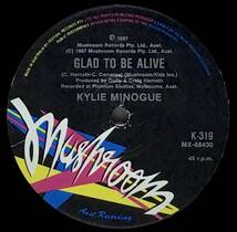 【蘭7】 KYLIE MINOGUE カイリーミノーグ / THE LOCOMOTION / GLAD TO BE ALIVE / 1987 オーストラリア盤 7インチレコード EP 45 EUROBEAT_画像5