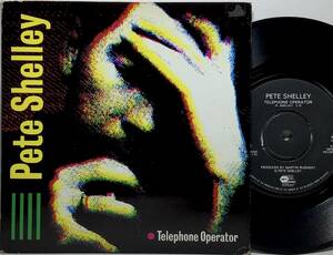 【英7】 アメトーーク! OP曲 PETE SHELLEY / TELEPHONE OPERATOR / MANY A TIME / 1983 UK盤 7インチレコード EP 45 試聴済