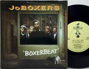 【英7】 JoBOXERS / BOXERBEAT / LET'S TALK ANOUT LOVE 1983 UK盤 7インチシングルレコード EP 45 JO BOXERS BUZZ AND THE FLYERS 試聴済