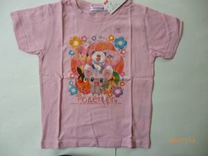 ☆ユニクロ☆ポケモンカードゲーム グラフィック Tシャツ☆ピンク・女の子用☆110cm☆未使用