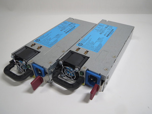 ＄HP/ヒューレットパッカード ProLiant DL380pサーバー用電源ユニット HSTNS-PL28 2台セット No.3