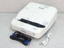 ■β【訳あり品】ランプ点灯時間（明るさ：高1232h 明るさ：低：73h）EPSON エプソン プロジェクター【EB-685WT】 3,500lm ⑱【1220-01】_画像1