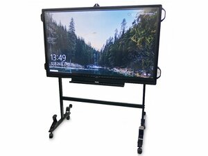 ■○ BIGPAD PN-L703W 70V型タッチパネル液晶ディスプレイ マルチOS対応 ワイヤレスミーティング フロアスタンドあり 画面浮きあり