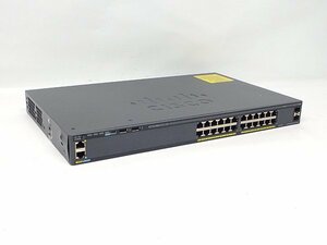 ＃Cisco/シスコ Catalyst2960Xシリーズスイッチ　WS-C2960X-24TS-LL 初期化済 訳アリ品