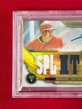 ★写真差替え済★【BGS鑑定済】世界限定18枚 Topps Triple Threads 2019 大谷翔平 トリプルパッチオート 直筆サインカード _画像3