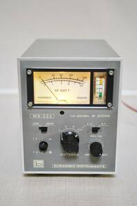 クラニシ　WS-222　1.8-500MHz　RFステーション　SWR&パワー計　アンテナ切替機器