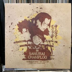 新品 サムライチャンプルー Samurai Champloo 3LP Red vinyl レコード nujabes Fat jon Force of nature サントラ OST