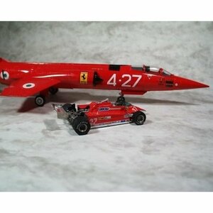 F-104スターファイターフェラーリモデル1/100,1/72,48デカール[D109]