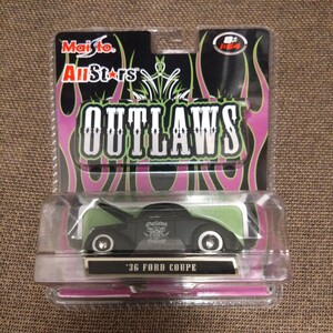 Maisto Maisto OUTLAWS 36 FORD COUPE 1936 Ford coupe FORD Hot Wheels Ford that time thing 